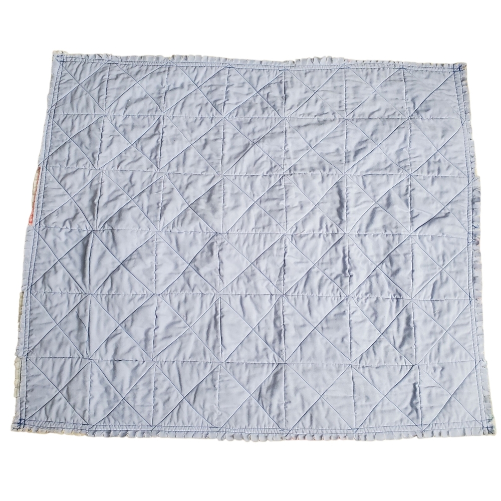 New Homemade Colorful Baby Rag Quilt - Picture 11 of 14